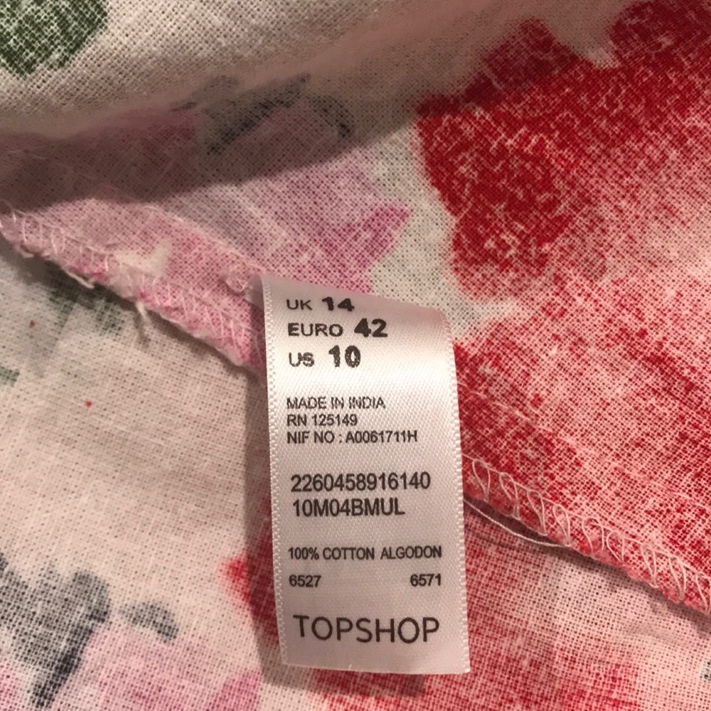 Floral dress by the TOPSHOP! 👗 ❤️💕 - Picture 6 of 6